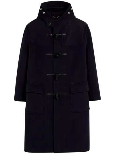Mackintosh Kilmarnock Hooded Coat In Blau