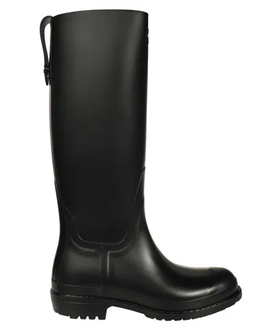 Mackintosh Knee-boots In Black