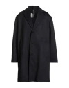 Mackintosh Man Coat Navy Size 36 Wool, Cashmere In Black