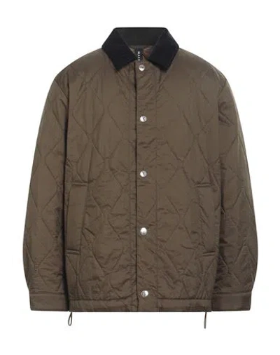 Mackintosh Man Jacket Military Green Size Xl Nylon