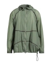 Mackintosh Man Jacket Sage Green Size S/m Polyamide In Green