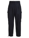 Mackintosh Man Pants Midnight Blue Size Xl Virgin Wool In Blue