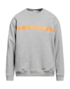 Mackintosh Man Sweatshirt Grey Size L Organic Cotton In Grey