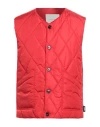 Mackintosh Man Vest Red Size L Polyamide In Red