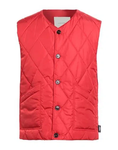 Mackintosh Man Vest Red Size L Polyamide