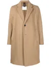 Mackintosh New Stanley Wool-cashmere Coat In Brown