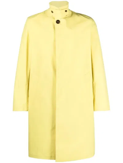 Mackintosh Newington A-line Coa In Yellow