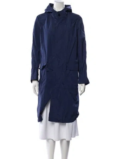 Pre-owned Mackintosh Nylon Trench Coat In Blue