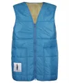 Mackintosh Padded Bodywarmer In Blue