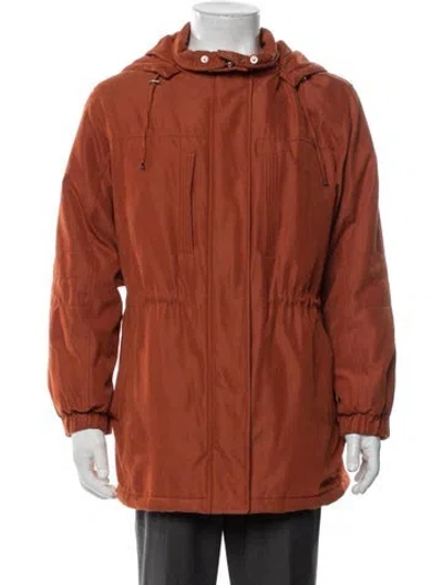 Pre-owned Mackintosh Parka In Orange
