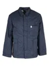 Mackintosh Quilted Jacket In Blue