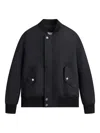 Mackintosh Saughtree Bomber Jacket In Black