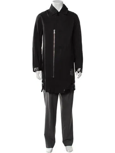 Pre-owned Mackintosh Trench Coat In Black