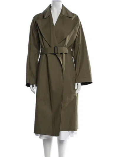 Pre-owned Mackintosh Trench Coat In Green