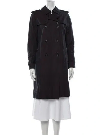 Pre-owned Mackintosh Trench Coat In Purple