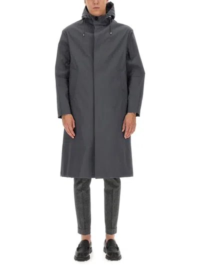 Mackintosh Wolfson Coat In Gray