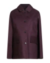 Mackintosh Woman Jacket Plum Size 6 Cotton In Purple