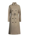 Mackintosh Woman Overcoat & Trench Coat Beige Size 8 Cotton In Beige