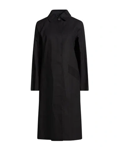 Mackintosh Woman Overcoat & Trench Coat Black Size L Cotton