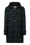 Mackintosh Wool Coat In Blue