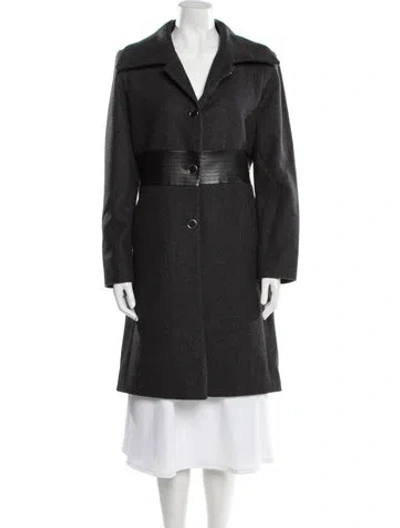 Pre-owned Mackintosh Wool Faux Fur Coat In Multi