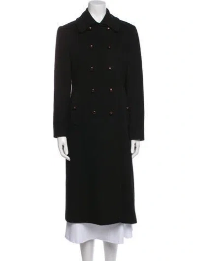 Pre-owned Mackintosh Wool Peacoat In Black