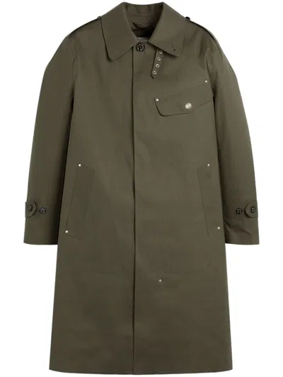 Mackintosh X The Vintage Showroom Coat In Green