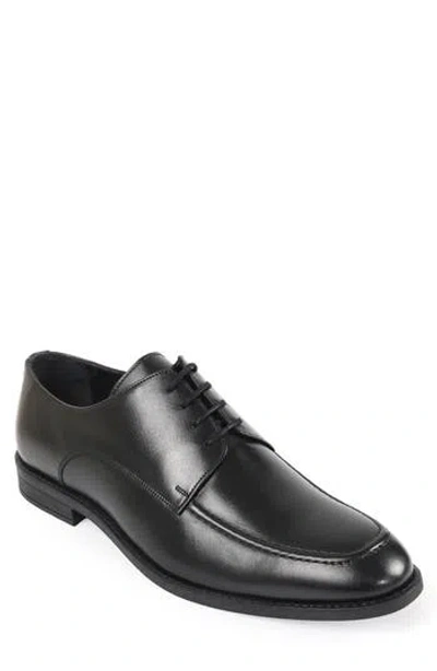 Macnola Iowa Cap Toe Derby In Black