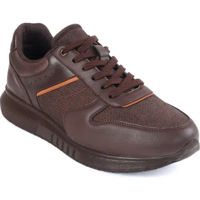 Macnola Kingle Series 9 Sneaker In Dark Brown