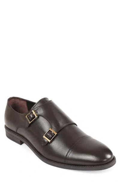 Macnola Louisiana Double Monk Strap Shoe In Brown