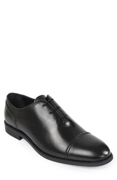 Macnola Michigan Arizona Cap Toe Oxford In Black