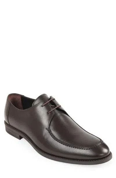 Macnola Montana Cap Toe Derby In Black
