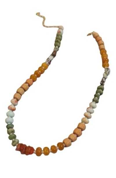 Macrae & Co . Cinnamon Spice Necklace In Multi