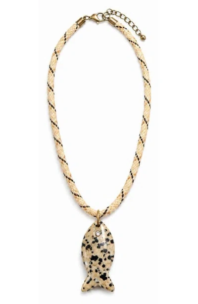 Macrae & Co . Dockside Strand Necklace In Gold