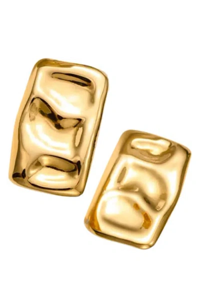Macrae & Co . Eloise Stud Earrings In Gold