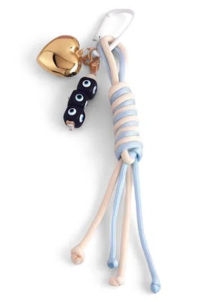 Macrae & Co . Evil Eye Bag Charm In Blue