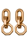 Macrae & Co . Geometric Link Drop Earrings In Neutral