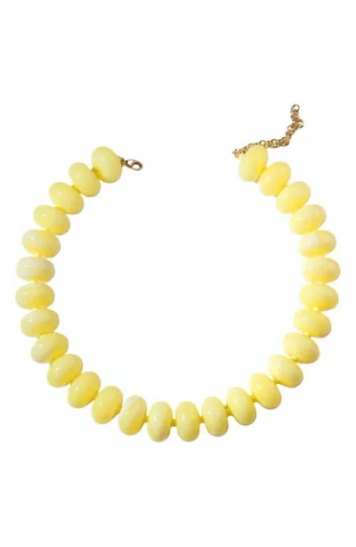 Macrae & Co . Highlands Bauble Collar Necklace In Yellow