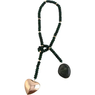 Macrae & Co . Margo Bag Charm In Green