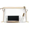 Macrae & Co . Mini Clear Bag In Gold