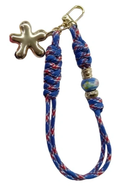 Macrae & Co . Throw Me A Line Bag Charm In Blue