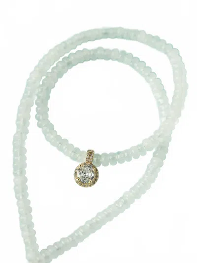 Macrae & Co Women's Simply Beaded Necklace In White