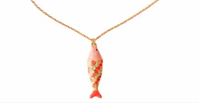 Macrae & Co Women's The Tidal Necklace In Orange
