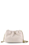 Macrae & Co . Woven Faux Leather Crossbody Bag