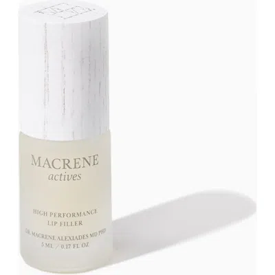 Macrene Actives Chria High Performance Tinted Lip Filler In Transparent