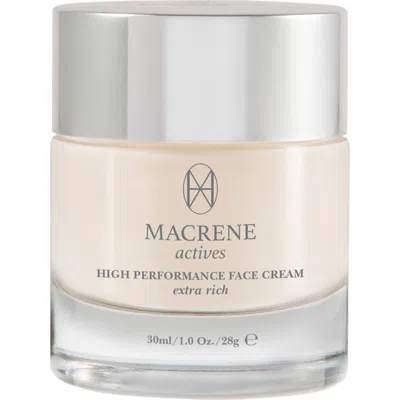 Macrene Actives High Performance Extra Rich Face Cream In Transparent