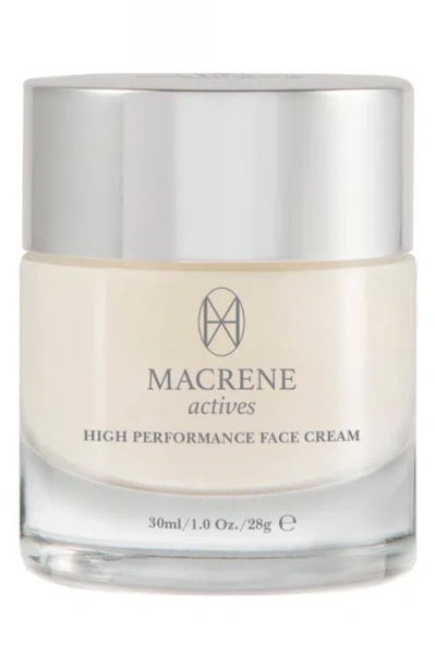 Macrene Actives High Performance Face Cream In Transparent