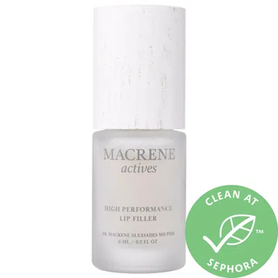 Macrene Actives Plumping High Performance Lip Filler With Hyaluronic Acid 0.2 oz / 6 ml In Neutral