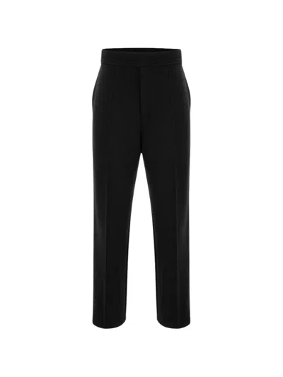 Macron Asher Front-crease Track Pants In Orange