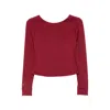 Macron Scoop-back Performance Top In Red